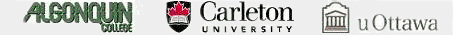 University of Ottawa, Carleton University, Algonquin College